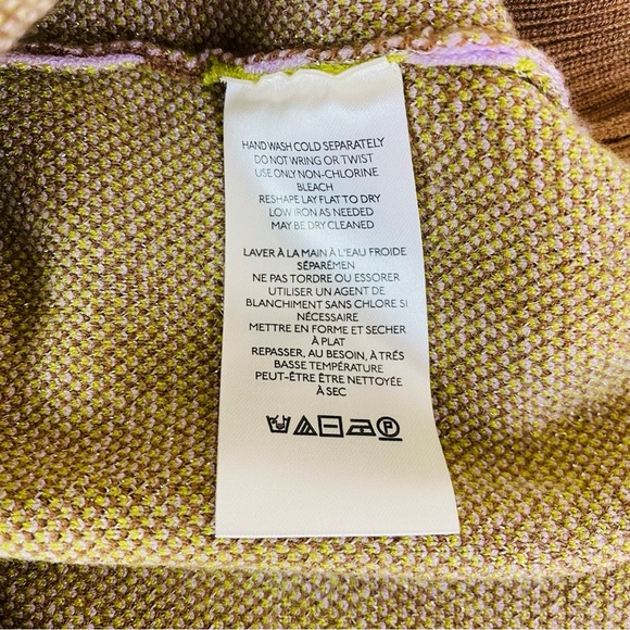 Maeve Vera Jacquard Sweater Vest Size L - Picture 7 of 10